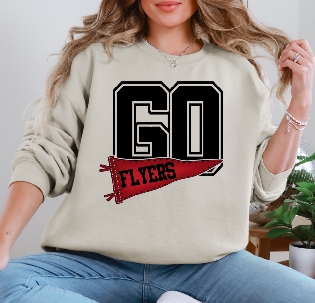 Go Flyers Pennant