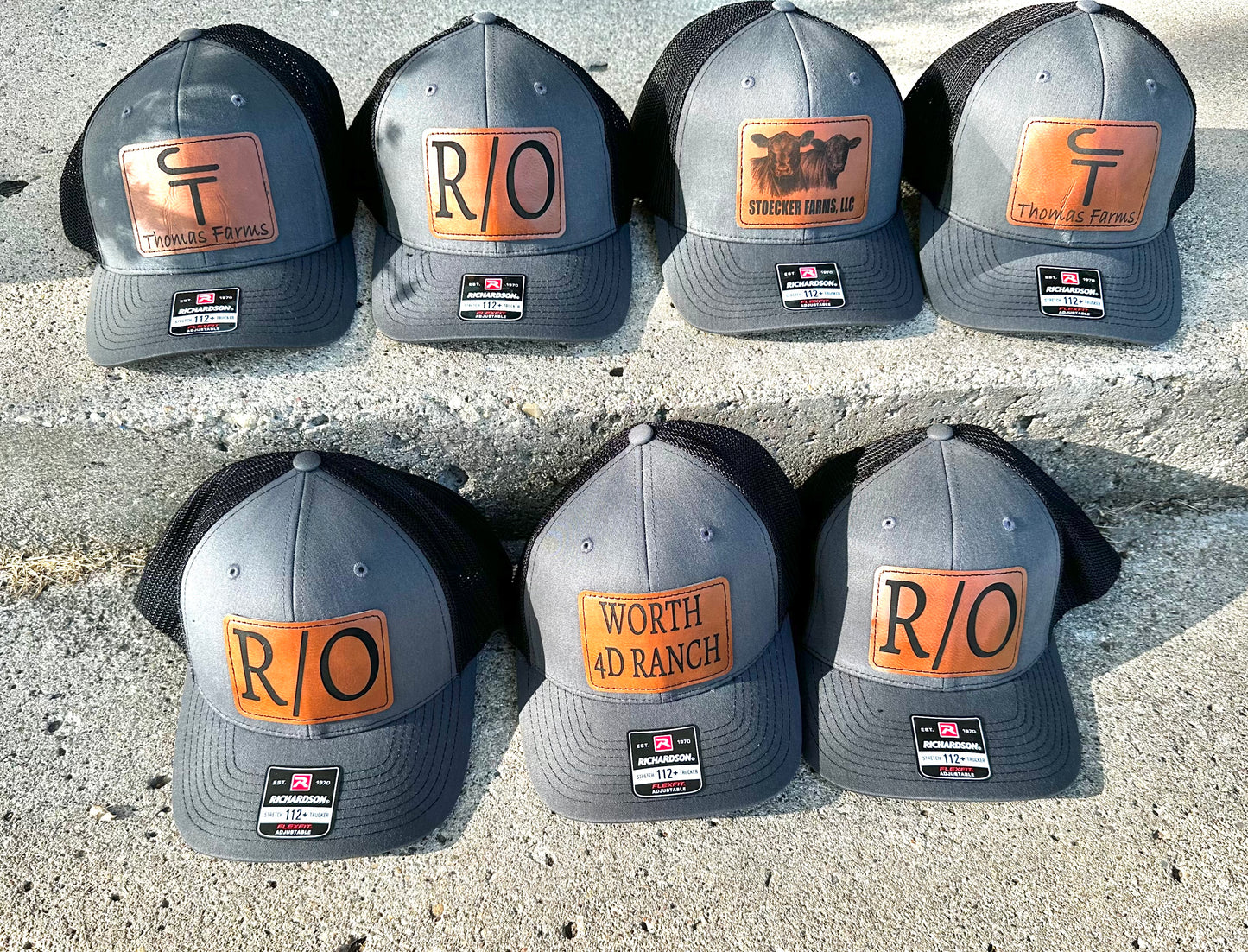 Custom laser engraved handwriting cap