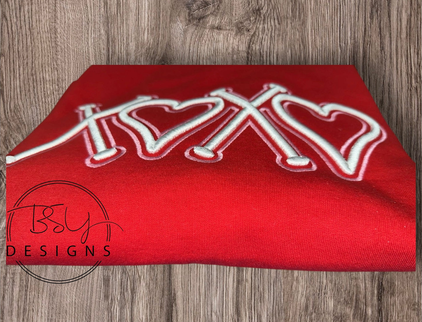 XOXO puff embroidered