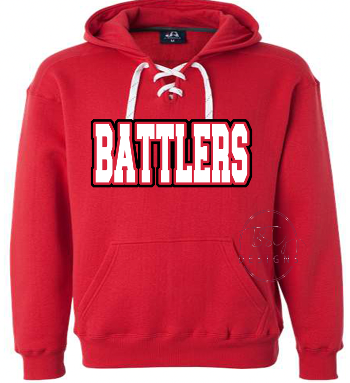 Battlers lace hoodie