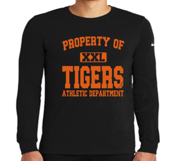 Nike Property of Tigers