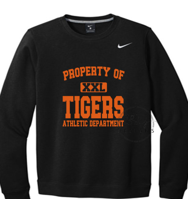 Nike Property of Tigers