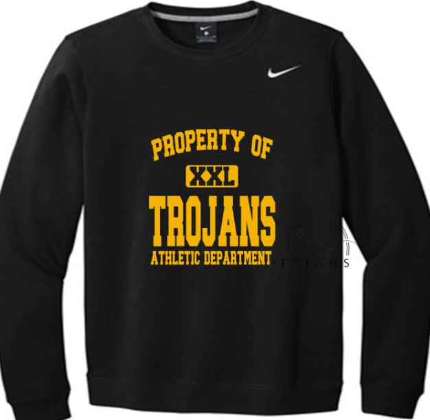 Nike Property of Trojans