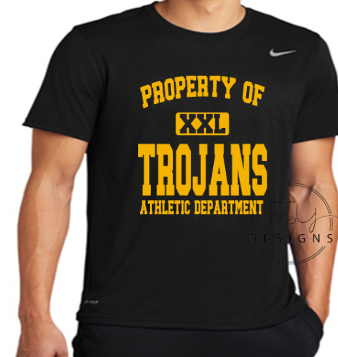 Nike Property of Trojans