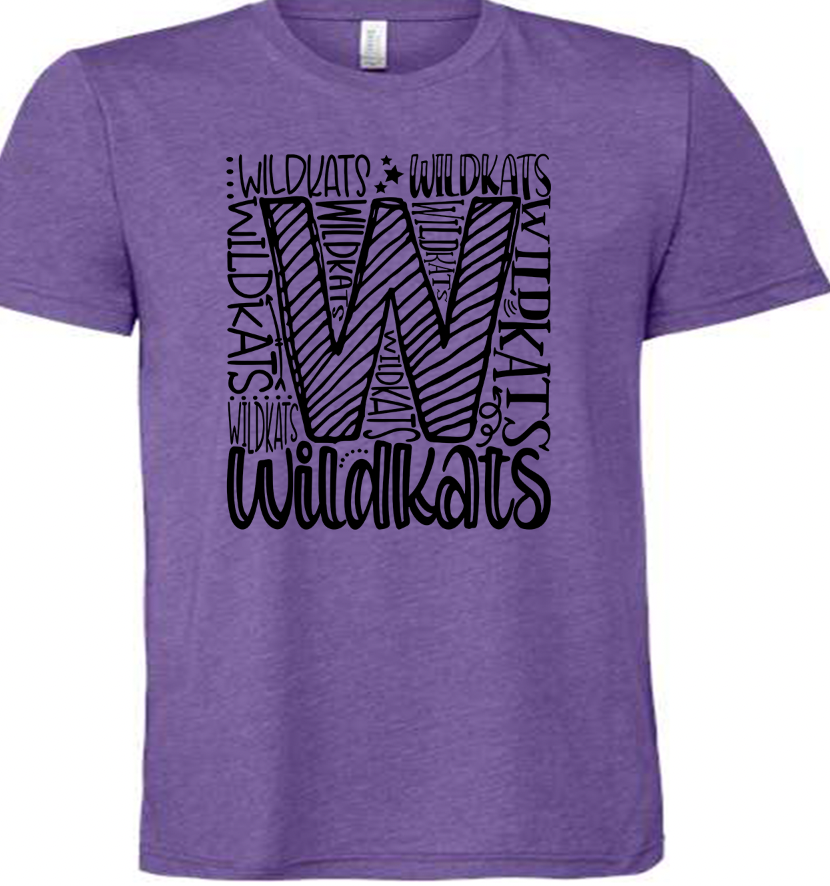 Wildkats typography