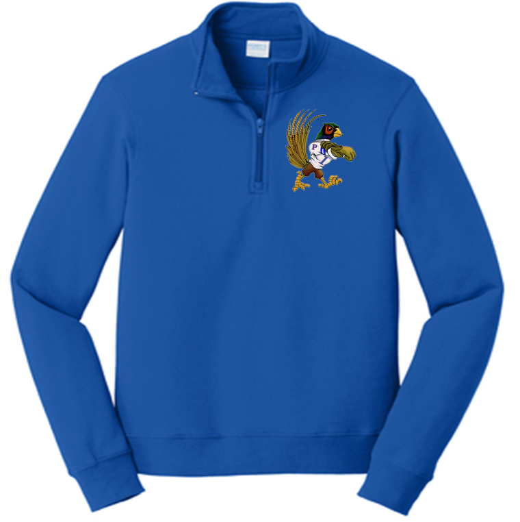 1/4 zip port & company printed Parker Pheasants sweatshirt