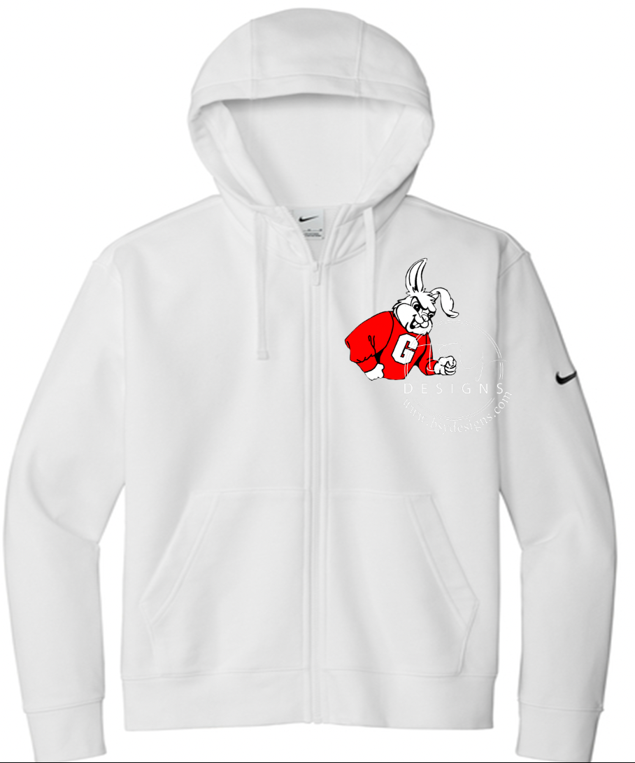 Gettysburg Battler Nike full zip with logo