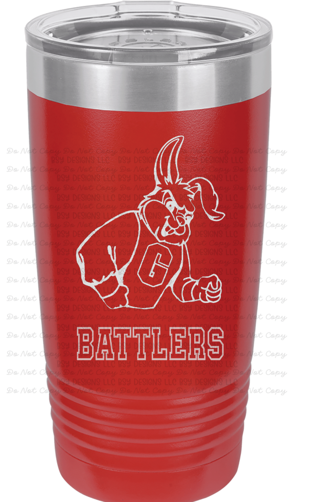 Gettysburg Battler engraved tumblers (Polar Camel & Yeti)