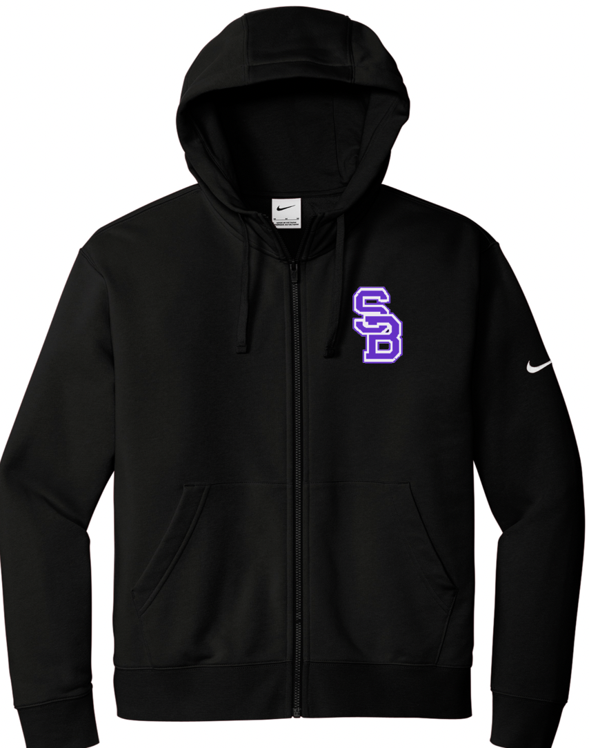 Sully Buttes Chargers Nike full zip with logo