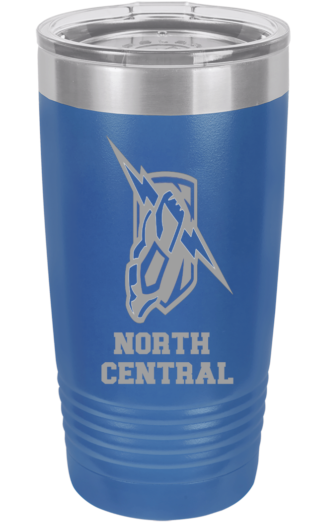 North Central Thunder engraved tumblers (Polar Camel & Yeti)