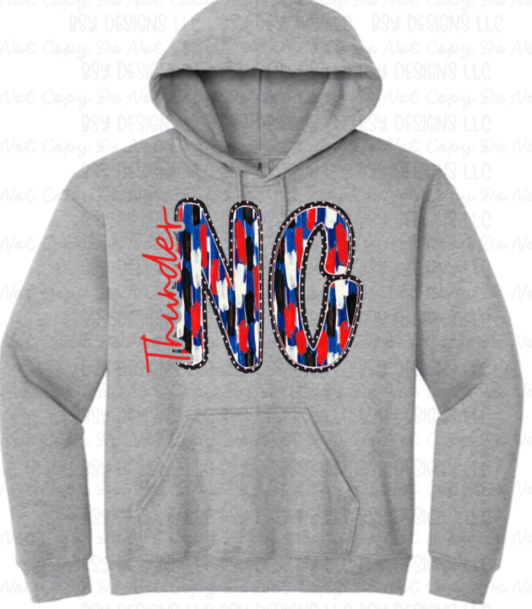North Central Thunder stripe