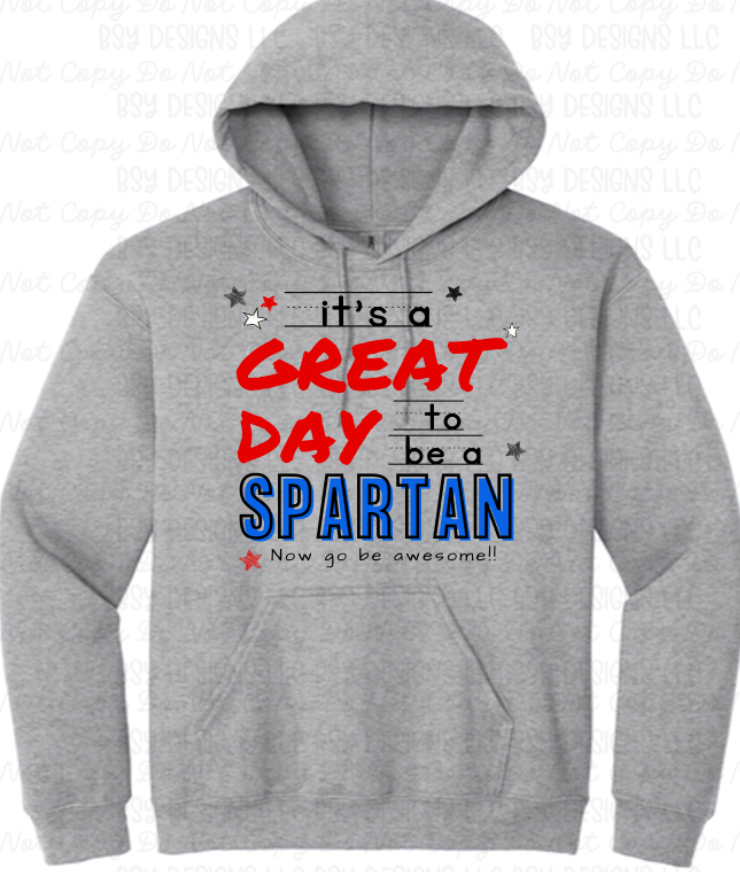 It's a great day to be a Spartan