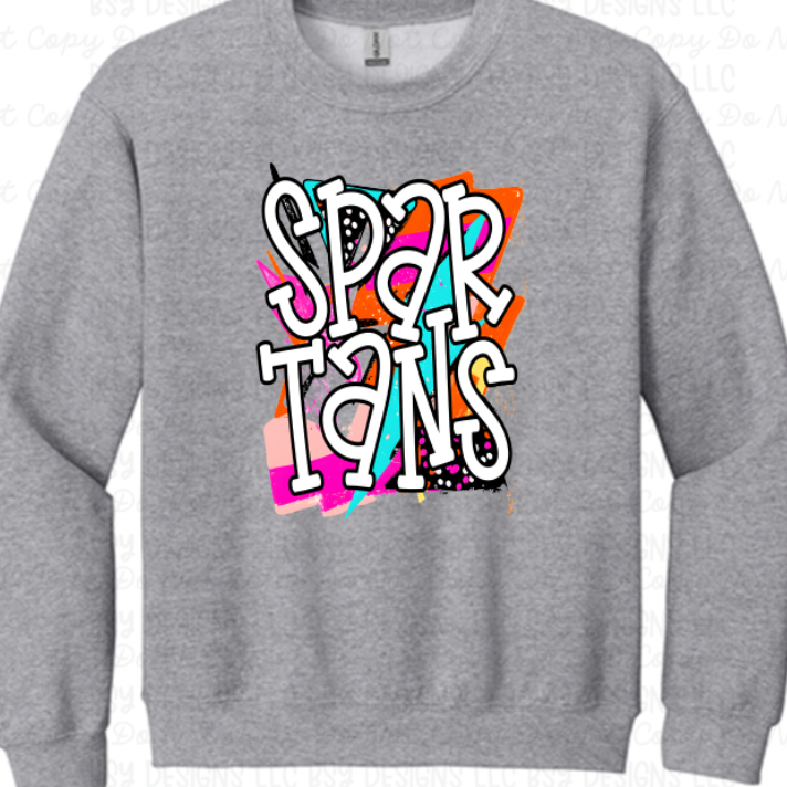 Spartans neon