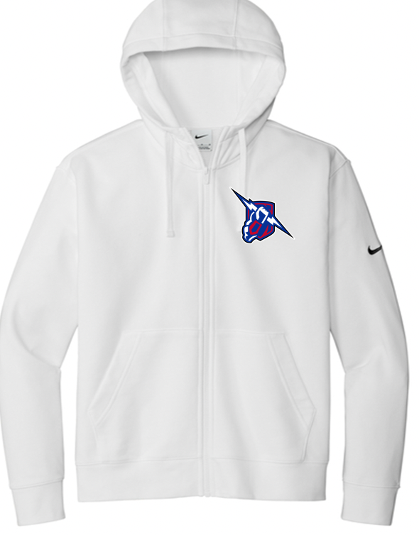 North Central Thunder Nike full zip with logo