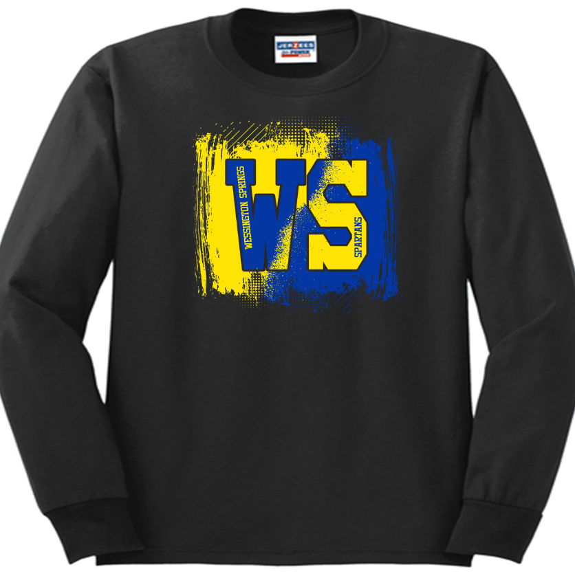 WS Spartans paint stripe