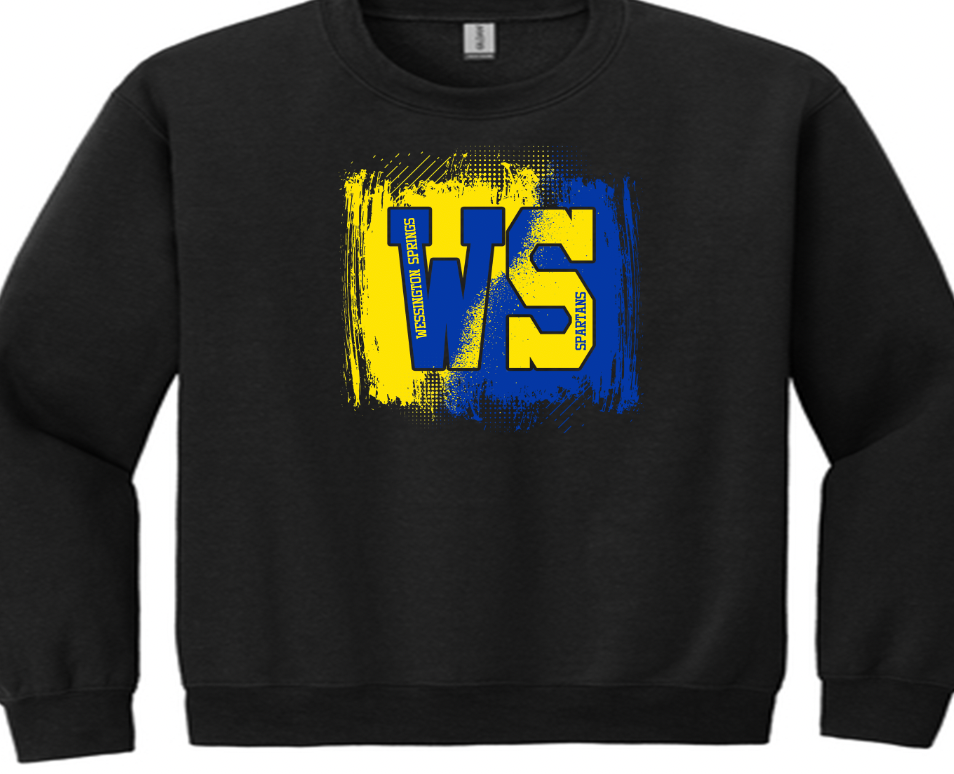 WS Spartans paint stripe