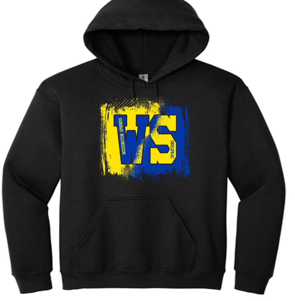 WS Spartans paint stripe