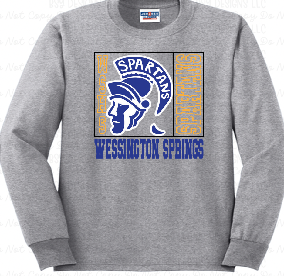 WS Spartans block