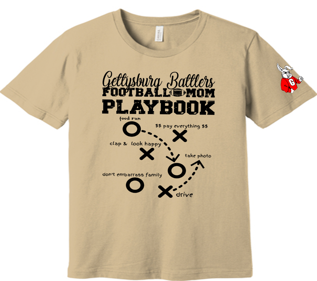 Gettysburg Battlers football mom playbook