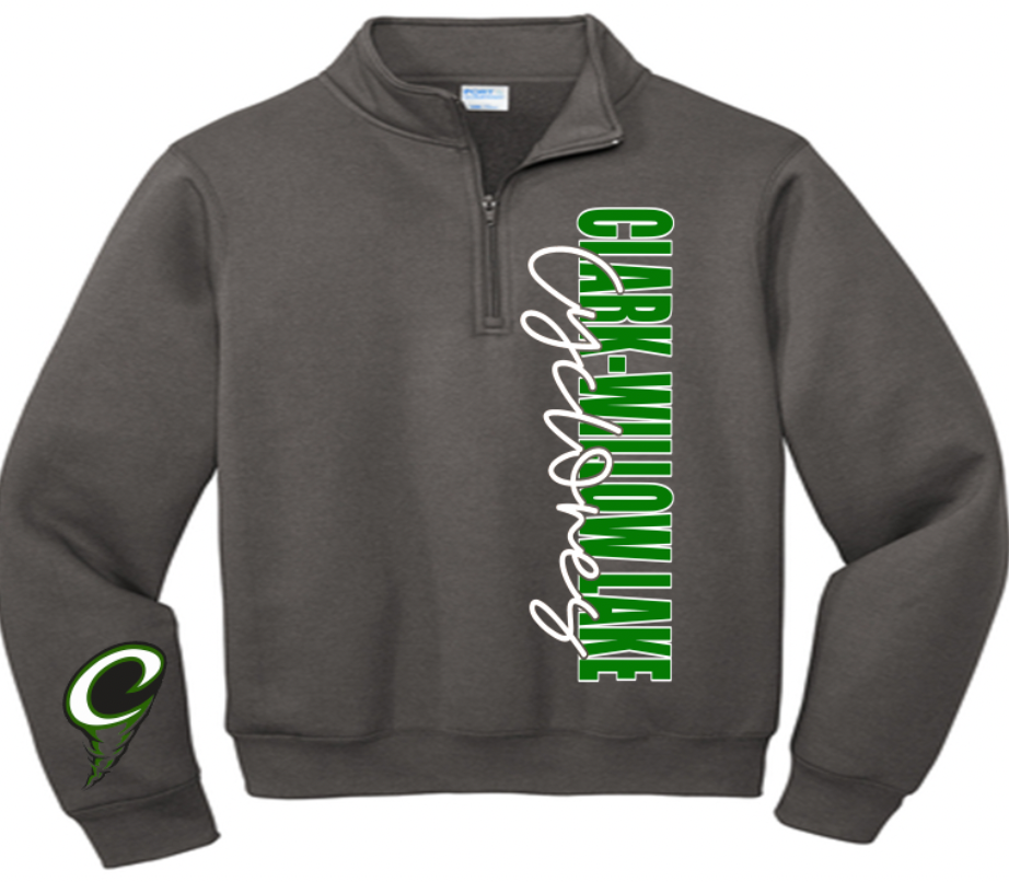 Clark-Willow Lake Cyclones 1/4 zip