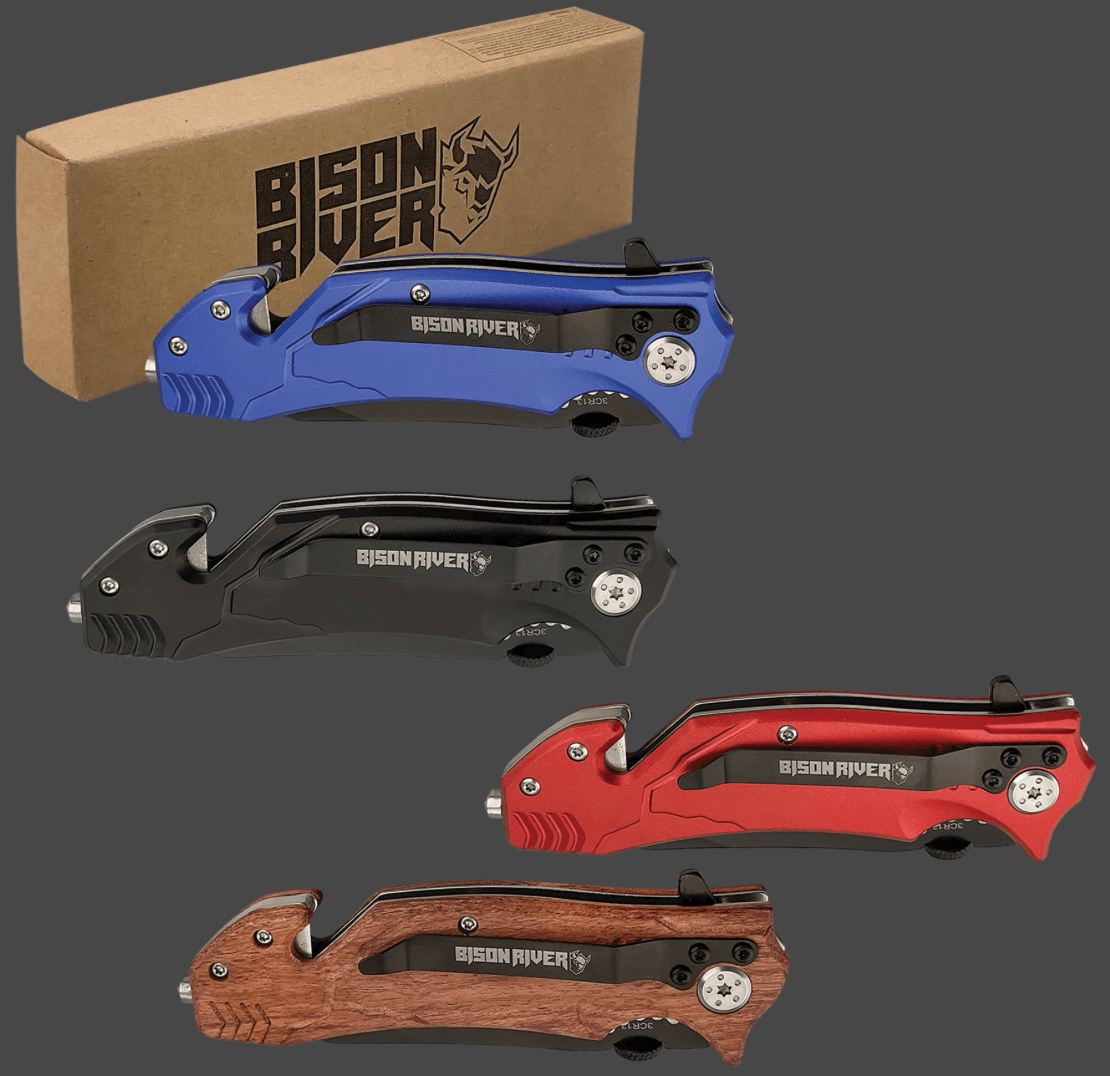 Custom laser engraved pocket knife