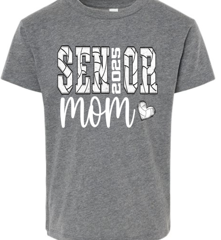 Senior 2025 volleyball mom