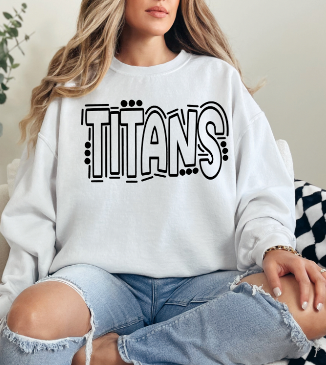 Titans handwritten