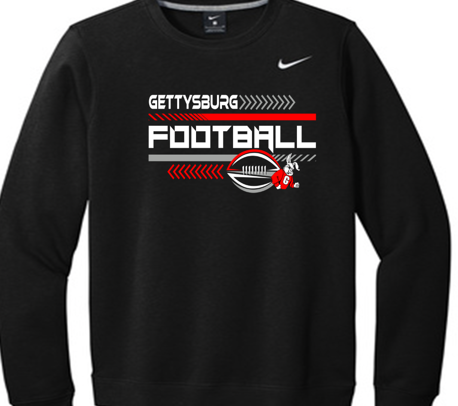 Gettysburg Battler football Nike