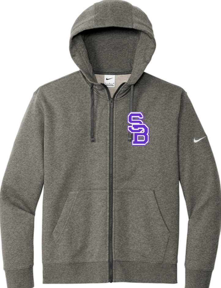 Sully Buttes Chargers Nike full zip with logo