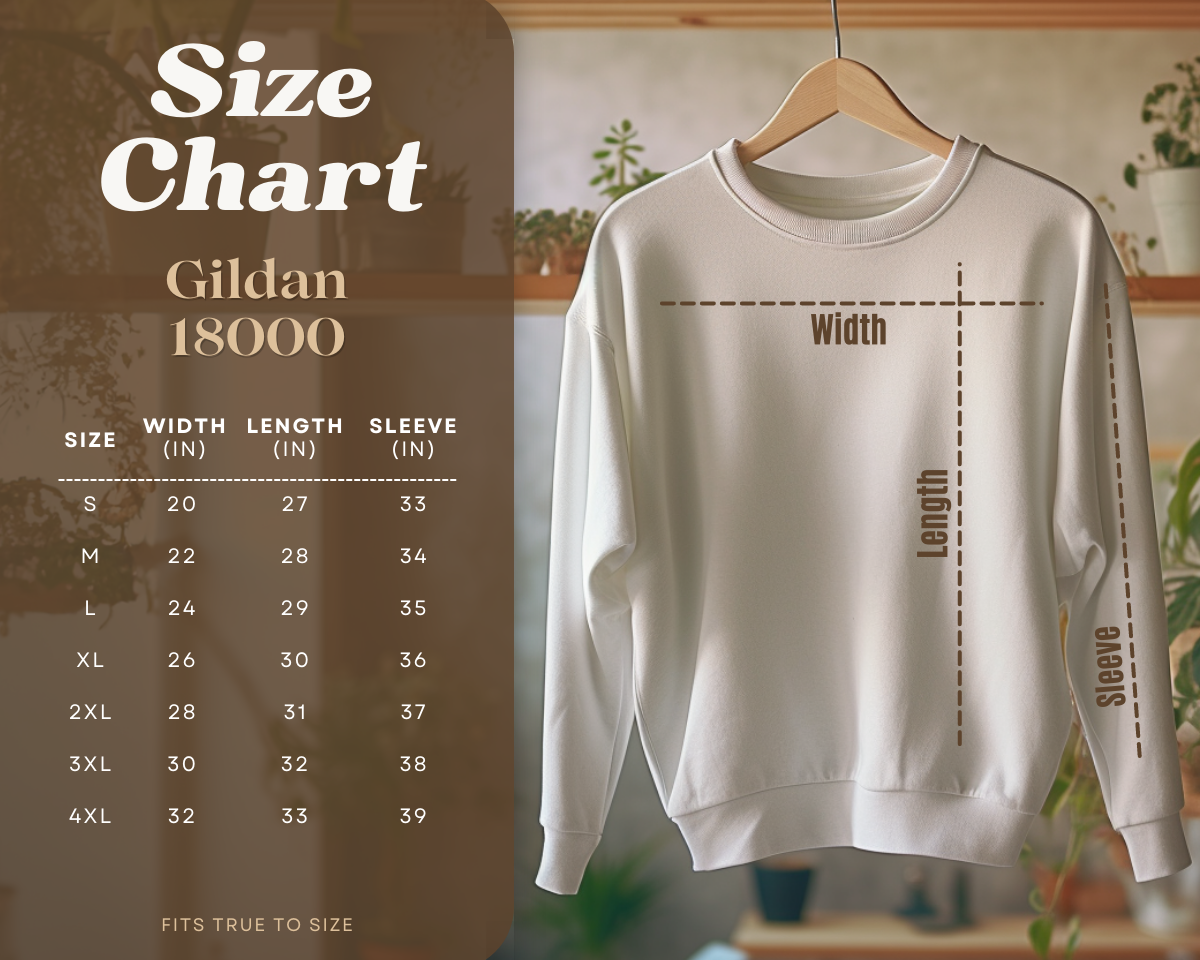 Customizable birth flower sweatshirt