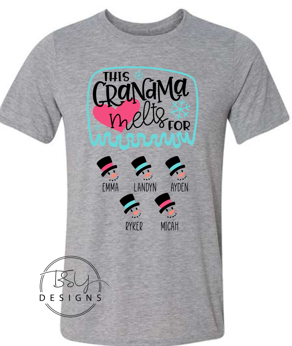 This grandma melts for