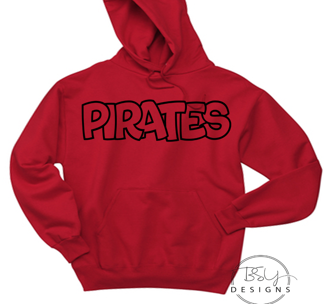 Pirates bold handwritten
