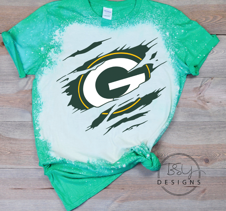 Packers slash football Youth Toddler BSY Designs