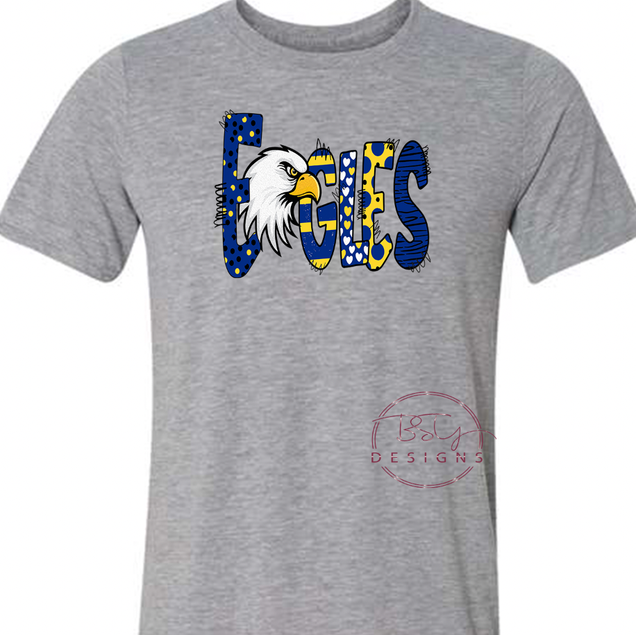 Youth/Toddler Eagles w/ mascot