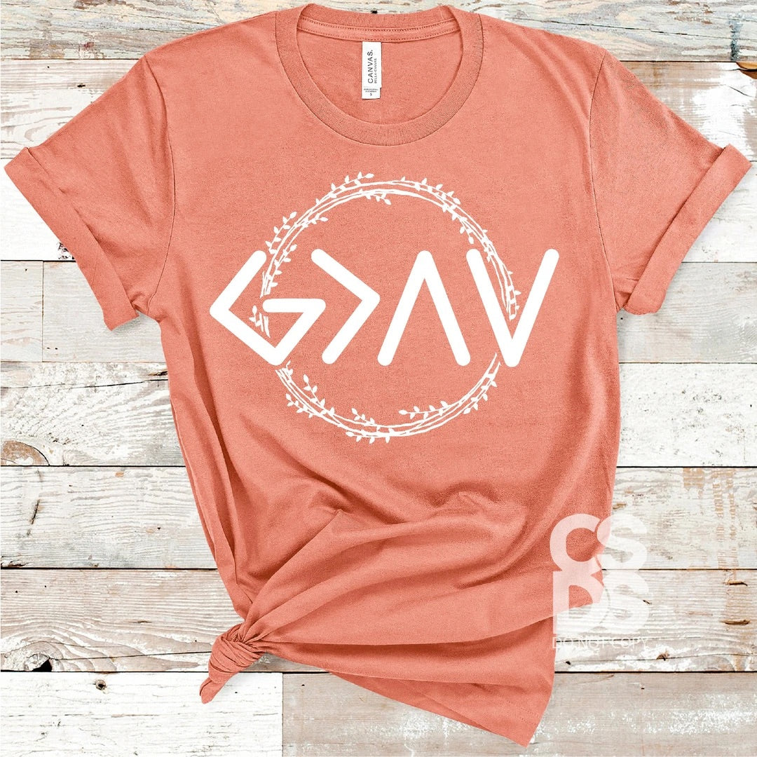 God is greater than the ups and downs