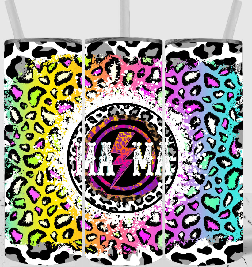 Mama leopard tumbler