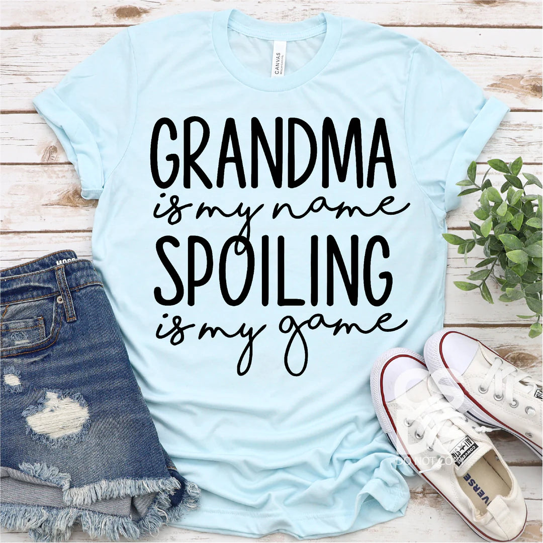 Grandma is my name spoiling is my game