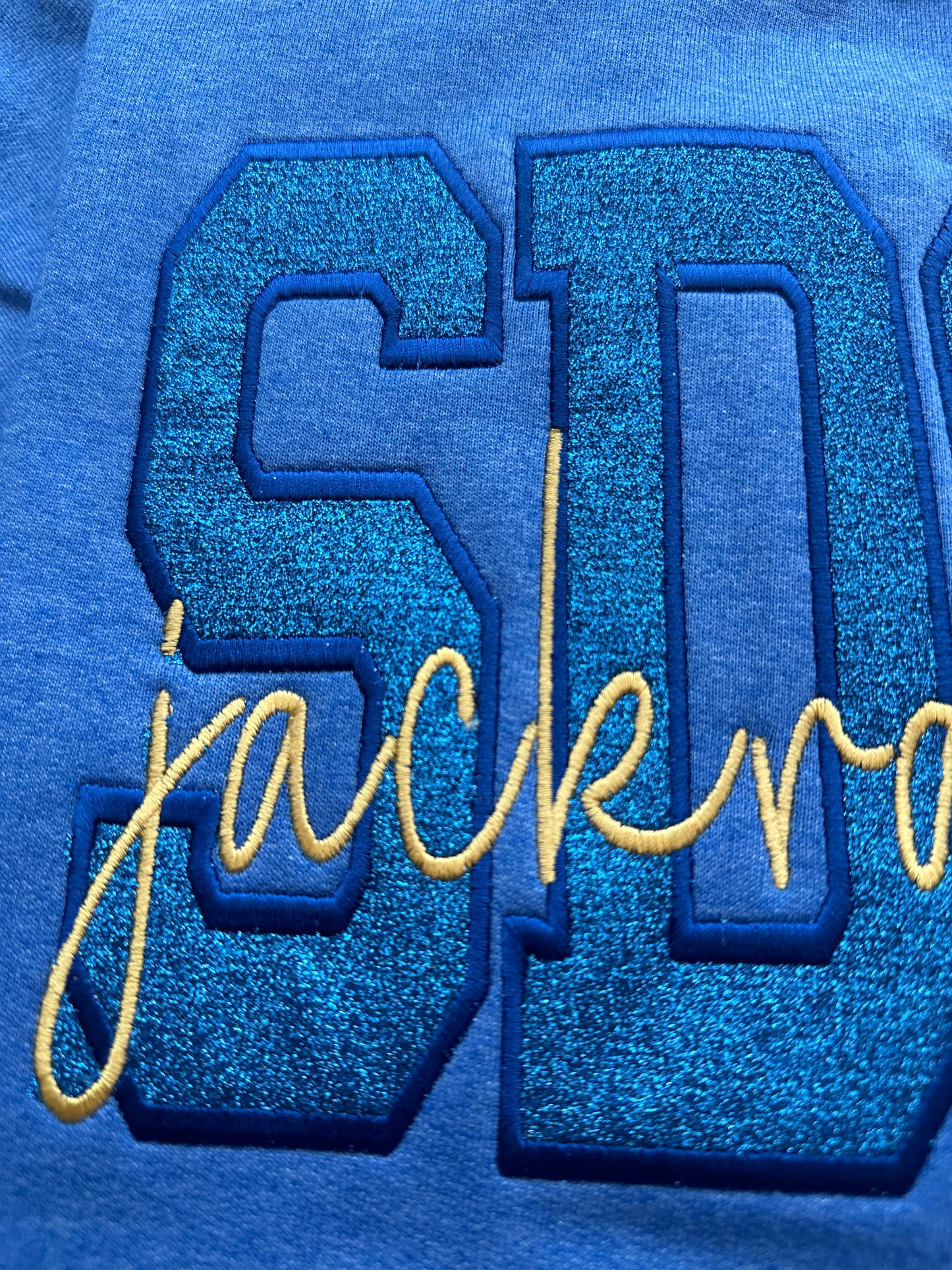 SDSU embroidered sweatshirt