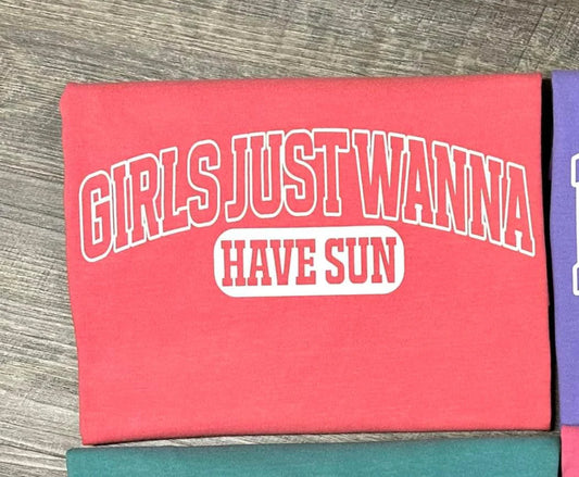Girls just wanna have sun