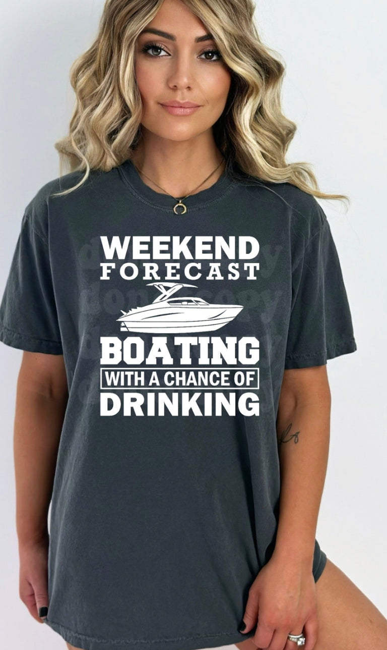 Weekend Forecast Boating with a chance of drinking