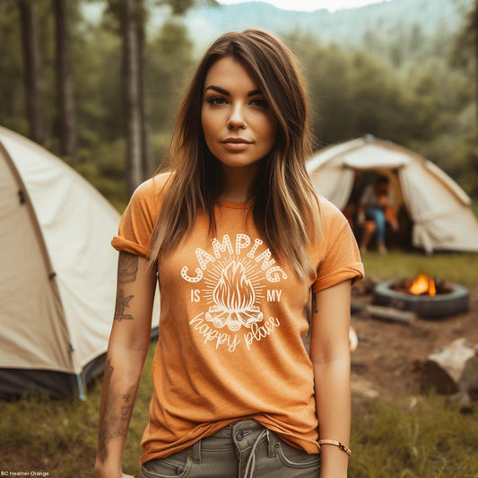 Camping is my happy place
