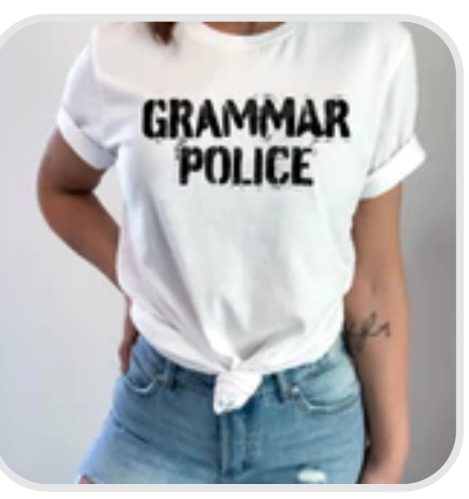 Grammar police