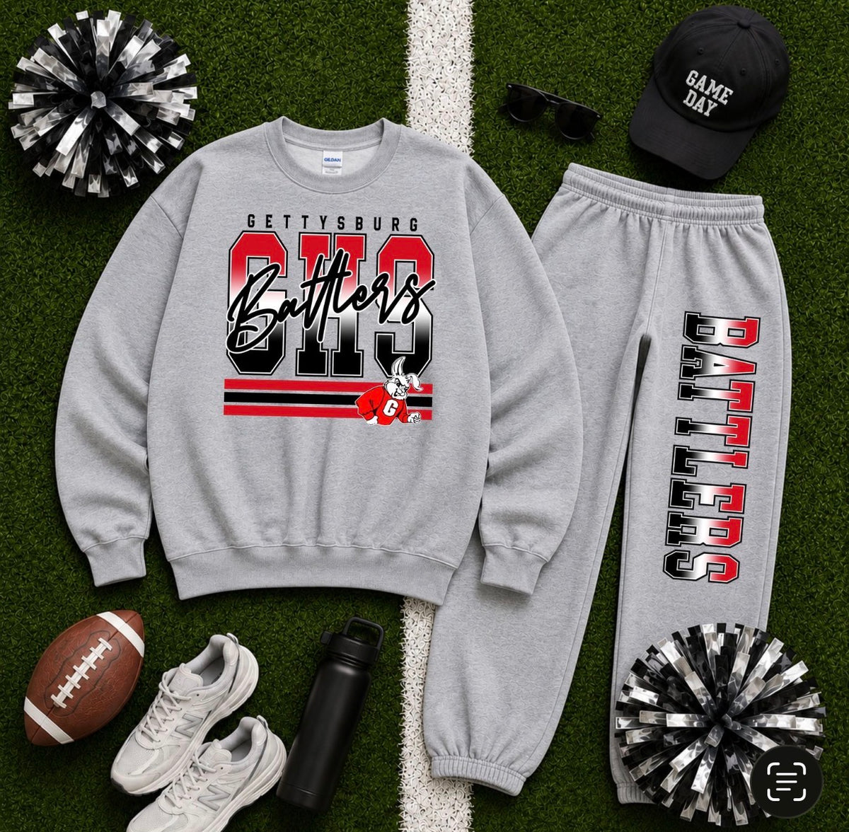 GHS Battlers Crewneck|Joggers|Set