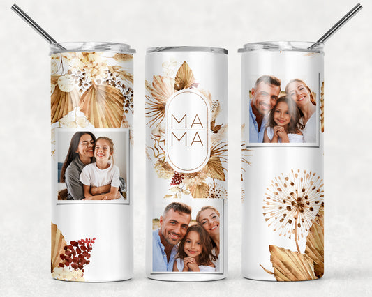 Mama custom photo tumbler