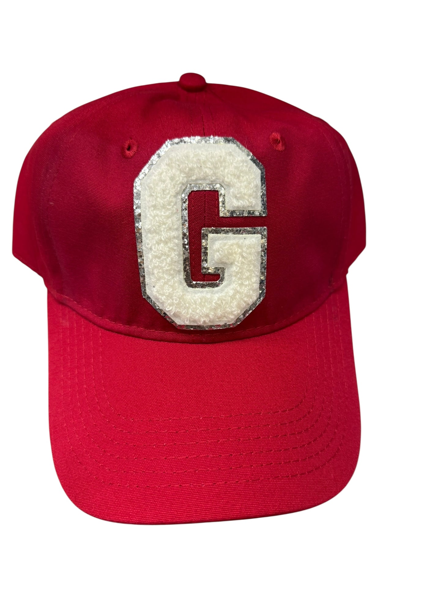 G Chenille glitter cap
