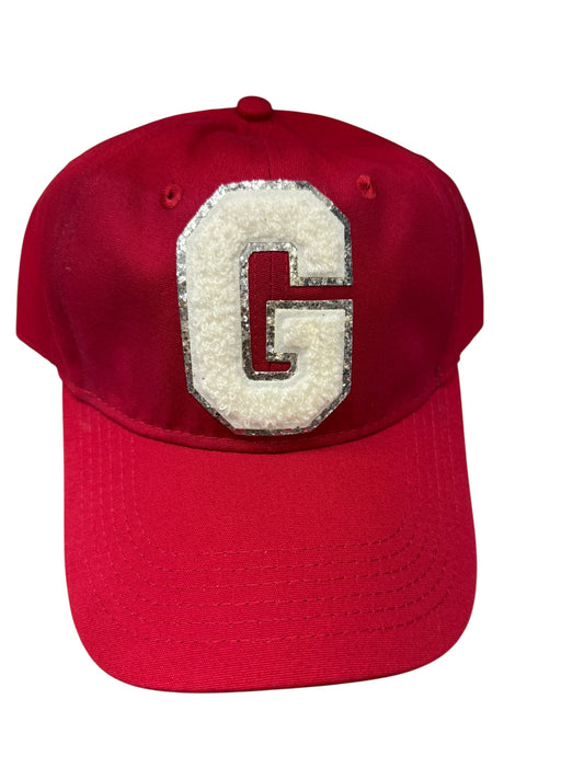 G Chenille glitter cap