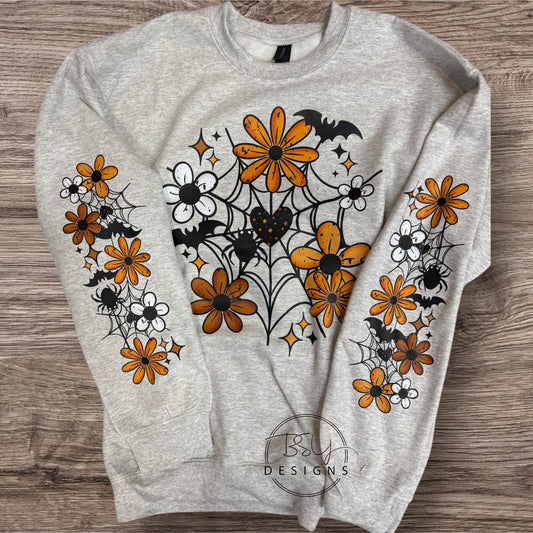 Spooky ash crewneck sweatshirt