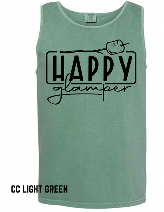 Happy glamper