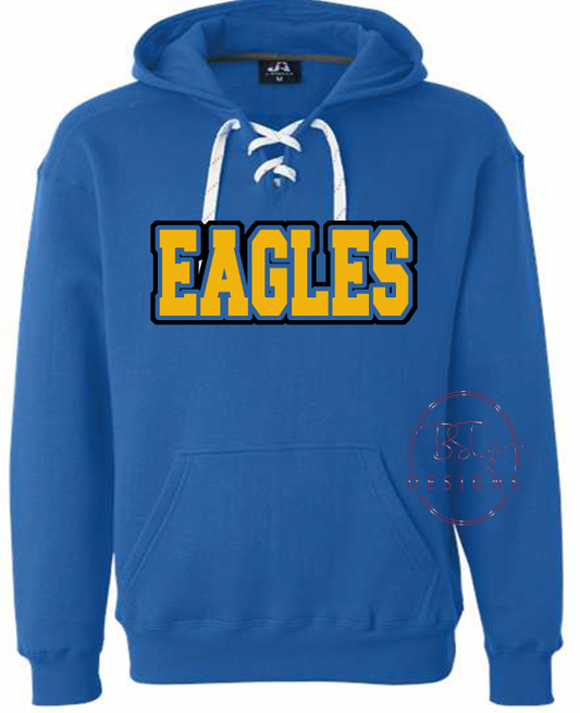 Eagles lace hoodie