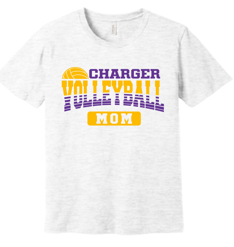 Charger volleyball mom